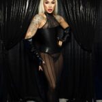 Dahlia Sin Instagram - The love of my life @jaidaehall ❤️🖤 Los Angeles Convention Center