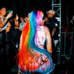 Dahlia Sin Instagram - It's a bunch of mini-mes, I'm the one they mockin 🌈 Photos @shuddervisions Wynwood Pride