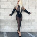 Dahlia Sin Instagram - DAY 2 of @rupaulsdragcon was IT! Had so much fun this weekend getting to meet all of you 🖤Thank you to everyone who wished me a happy birthday and showed up for me 🕷️ Fit @anoeses.brand Los Angeles Convention Center