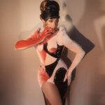 Dahlia Sin Instagram - Today I turn 8 in drag 🤎 so I thought I’d put on my bday suit 😏 Photo @tannerabelofficial Fit @fruitigekont Hair @doubledwigs Brooklyn, New York