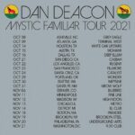 Dan Deacon Instagram - I’m ecstatic to let you know I’ll be back on tour this fall! Tickets go on sale Friday! Dates in the second image and more info at link in bio! Ok so I know touring still seems insane but I am hopeful that by the time October comes, all of this feels like a cast taken off a fully mended limb. The last year has shown just how vital social events, celebrations, and, most importantly, being together are. The way a walk through the woods rejuvenates the spirit, being in a crowd dancing, with sounds and lights washing over you, has a unique healing and unifying quality. The extraordinary euphoria from sharing a moment with a group of people is one of the most special feelings, and I cannot wait to experience it again with you. My shows have been centered around audience immersion, creating an atmosphere where people can collectively celebrate a simultaneously created experience. The only way for this show, or any show, to succeed is if the audience feels comfortable enough to lose themselves in the moment. It goes without saying but all our shows will be following the most up-to-date CDC guidelines. Please only come to a show if you are fully vaccinated. Rule #1 is Safety First. Rule #2 is Sassy As Fuck At All Times. Photo by @micahewood artwork by @cdaura design by @seenstudio tshirt by @cave_evil cheese eater grin by @dandeacon Edit: all previously purchased tickets that were not refunded will be honored. me or my team will reach out if anyone has questions. USA