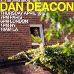 Dan Deacon Instagram - Hi! I’m doing a live stream tomorrow at the @blogotheque Instagram page....... Since the Mystic Familiar tour got put in hold last month I’ve been quietly hibernating at home, feeling the heavy feelings of this situation. I’m really glad Blogotheque asked me to do this live stream on their Instagram. I haven’t unpacked my equipment since tour got put on hold. This livestream has given me a nice motivator to shake off the dust and start the gears moving again. If it goes well I hope to do more of them. If it doesn’t go well I hope to learn from it and then do more of them. It’s on at 1pm Baltimore/NYC time a nd other times are listed on the flyer in the second photo. Photo by the talented kindhearted @micahewood Baltimore, Maryland