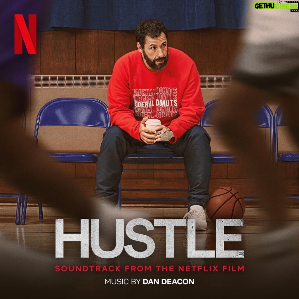 Dan Deacon Instagram - HUSTLE OST is out TODAY!!! You can stream it now! Link in bio! Very pumped on this score! Major thanks you @jeremiah_zagar for bringing me on board and trusting me with the score to his film, @adamsandler for being a major role in shaping the musical vision, everyone at Netflix and Happy Madison for supporting all my insane ideas, all the amazing musicians I worked with @jer_hy @jdsjy @lcorchestra @rsnoofficial and so many others! I’ll post more BTS and info in the days to come. Thanks so much everyone!