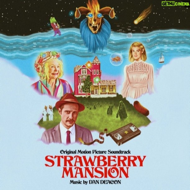 Dan Deacon Instagram - New release day! The Strawberry Mansion Original Motion Picture Soundtrack is out today! This film and this soundtrack are so special to me and I am ecstatic both the film and the soundtrack are out! Listen now via the link in my bio! To add to the celebrations Albert Birney directed a beautiful music video for the Strawberry Mansion Main Theme. Watch the video now via the link in bio! Hope you enjoy the score! Go see the movie! Its in theaters now! Its opening weekend! AHHHHHHHHHHHHH :) Thank you to everyone involved who made this treasure of a film. Thank you for including me and letting me explore so much with the score. Thank you to everyone at Milan Records for supporting the soundtrack and being excited about it from start of the films life back at Sundance. Thank you to everyone who listens!