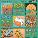 Dan Deacon Instagram - Shows this month! ♾ 🦆June 9 Baltimore @theottobar 💿June 10 Baltimore (sold out) 🔑June 11 Norfolk @lavapresents 🎷June 15 Denver @meow__wolf 🧲June 21 Petaluma @lagunitasbeer 🔵 Baltimore and Norfolk will be with @jer_hy on drums and with @alexsilvasounds opening! I had some schedule conflicts with Tacoma and Palm Springs, sorry to everyone with tickets. Hopefully we can make those up on the next run.