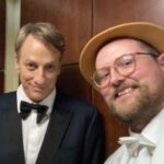 Dan Deacon Instagram - Went to the Oscars and walked the red carpet with the @ascensiondocumentary team! Brief and incomplete summary of highlights: It was bonkers. -Anthony Hopkins told me he liked my hat. -Met Bill Murray and I could hardly speak. -The chocolate Oscar’s at the Afterparty are coated in a gold glitter that gets on everything you touch. -They do not want you to take table cloths home and ask you to put it back if you try to wrap up a chocolate Oscar in it so you stop getting gold powder on everything. Thanks to event who sent me pictures when they spotted my hat on TV. THANK YOU so much to @jk_or_am_i for including me on the team for Ascension and having such a brilliant and unique vision!!!! I love this film. I love working with you and I am so beyond excited to see what you create next!!! Congrats to the whole team! It was amazing to celebrate how far this super weird movie has made it. Congrats to @questlove and the whole Summer Of Soul team for your well deserved win! Ok flying to join back up with the @futureislands tour. See you soon Dublin! Thank you so much to all of you for your support in my weird life ❤️ The Oscars Red Carpet
