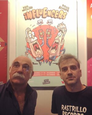 Daniel Hendler Instagram - Este viernes, estrenaremos “Influencers”
con @leomasliah, en @teatroelpicadero (BsAs).
Sabemos la letra 💆🏻