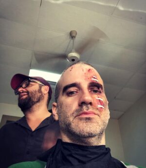 Daniel Hendler Instagram - Caracterización de @nesburgos79 para K.e.o.p.s 🖤