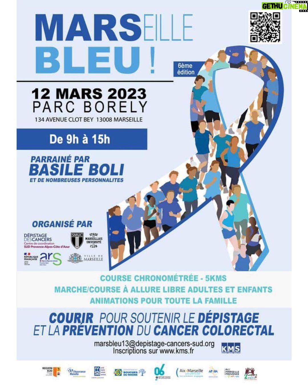 Daniel Lévi Instagram - L’année dernière, mon mari était l’un des parrains de cette journée de partage et de solidarité. Cette année, je serai présente en son nom et en celui de son association. Plus que jamais, venez nombreux pour soutenir le dépistage et la prévention du cancer colorectal 🙏🏻🎗️ #marsbleu #marseille #solidarité #prevention #soutien #cancercolorectal @hopital_europeen_marseille @arspaca @depistage_cancers_sud_paca @basileboli.off Marseille, France