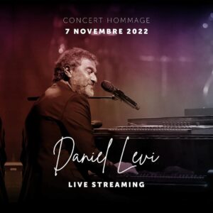 Daniel Lévi Instagram - Cette soirée en hommage à mon mari sera placée sous le signe de l’amour, de la bienveillance et du partage.

Parce que vous son public, d’ici ou d’ailleurs, avez été là à chaque instant et qu’il n’était pas concevable de vivre cela sans vous, nous vous offrons la possibilité le 7 novembre prochain de suivre la soirée de chez vous, partout dans le monde, en direct depuis le Théâtre Mogador grâce à la diffusion sur internet.

Rendez-vous le lundi 7 novembre dès 20h (heure française) sur les plateformes suivantes (lien en bio) : 

• Facebook :
https://www.facebook.com/events/
850103036026407

• YouTube :
https://youtu.be/Dix5pqOTHpk

• Site internet officiel :
https://www.daniellevi.fr/concert-hommage

• EventBrite : https://www.eventbrite.fr/e/inscription-hommage-a-daniel-levi-460201183127

Ensemble, continuons à porter et à faire vivre sa musique au delà de toutes frontières 🙏🏻🌟