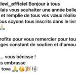 Daniel Lévi Instagram – Aujourd’hui nous devons souhaiter au monde entier une année remplie de douceurs, de bonheur,de joies et d’amour. 
Comment puis je l’envisager sans toi 🙏🏻🙏🏻🙏🏻
Hachem en a décidé ainsi et je dois l’accepter malgré  cette douleur immense qui n’est pas prête de partir… 

Tu n’est pas là pour me dicter tes mots, valider tes postes . 
C’était ton message de l’année dernière que je reposterai chaque année que D… me prête vie . 

Nessyel et moi se joint à mon mon Roi pour vous souhaiter Chana Tova .

Chana Tova mon amour❤️