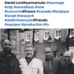 Daniel Lévi Instagram - Cette photo signifie beaucoup pour moi et pour mon mari j’en suis sûr 🙏🏻 Il y’a quelques années au début de notre aventure pour la sortie de l’album éponyme « DANIEL LÉVI » , nous avons trouvé UNE MAIN TENDUE, une famille de cœur et aujourd’hui de vrais amis qui ont été là pour lui et qui continuent à être là encore et toujours pour faire vivre sa musique en restant à mes côtés. Peu de gens dans ce métier laissent parler leurs cœurs … Alors aujourd’hui je voudrai mettre à l’honneur cette maison de distribution « @addictivemusicfrance » @steph_addictive_music @nabil_addictive_music et toute leur équipe de professionnels pour avoir été à nos côtés . Ils n’ont pas hésité une seconde pour l’artiste , le musicien et le compositeur qu’est mon mari et je ne l’ai remercierai jamais assez 🙏🏻🫶