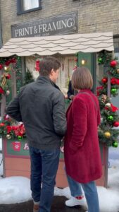 Daniel Lissing Instagram - I’m so happy to be working alongside my dear friend @daniellissing on @hallmarkchannel’s Christmas movie #SantaTellMe!!! 🎅🏼❤️🎬