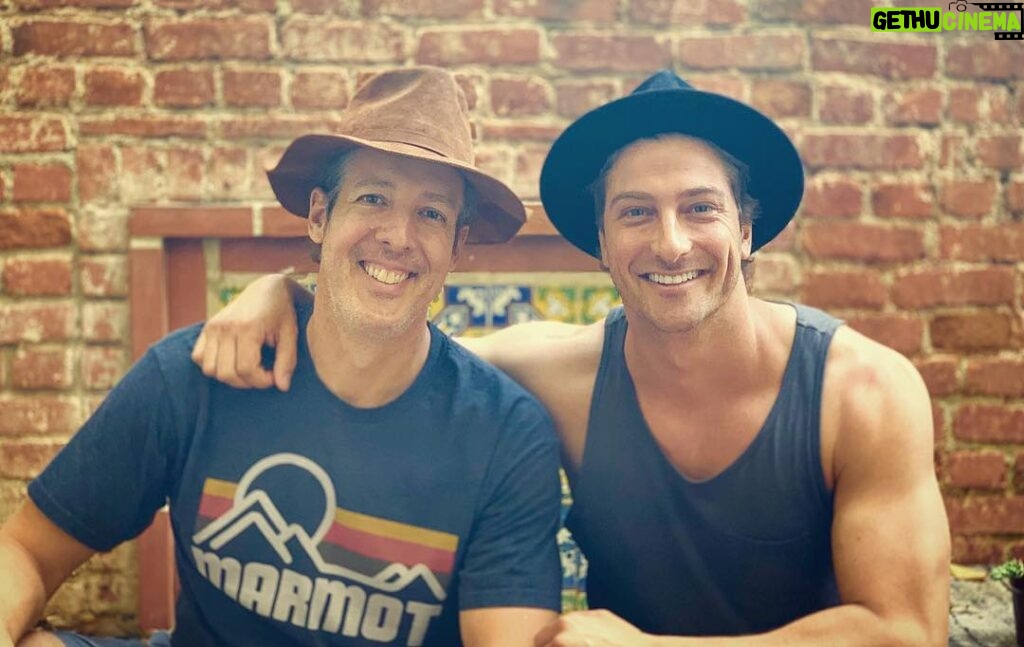 Daniel Lissing Instagram - I love creating magic for the screen with this guy! @mikealdengoode my partner in cinematic crime!! There are amazing things to come!!! #writing #magic #excited #youreagenius