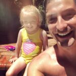 Daniel Lissing Instagram - Pool time with my very cute niece #summer #family Sydney, Australia