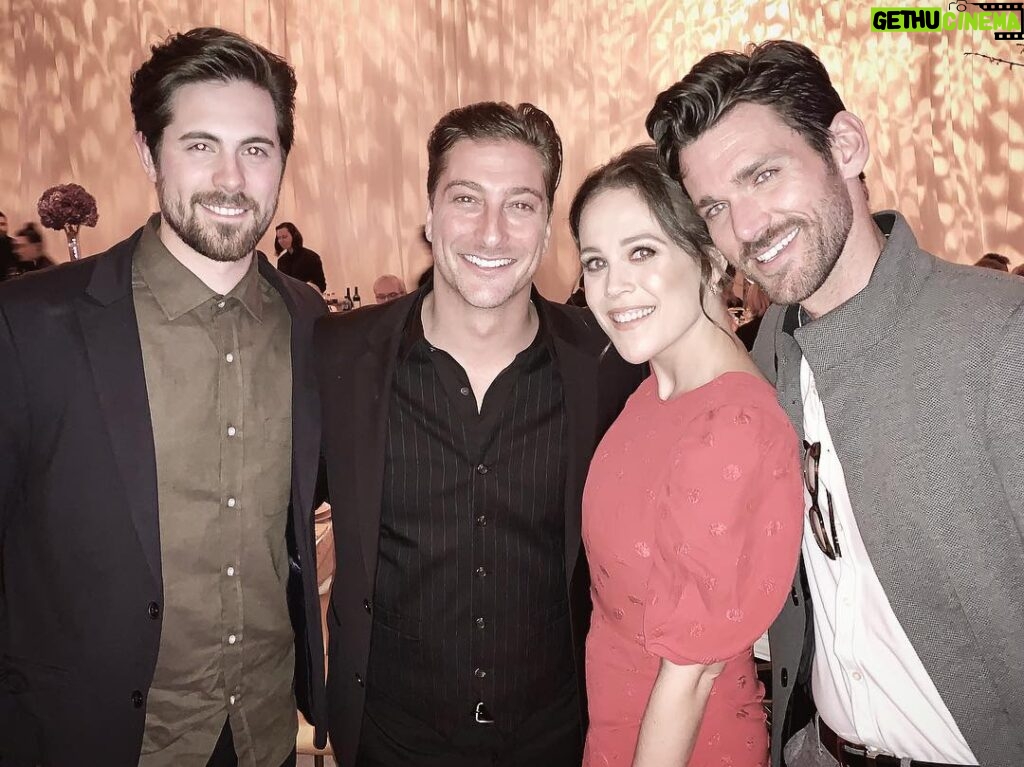 Daniel Lissing Instagram - @hallmarkchannel #tca2019 just a great night with awesome people!