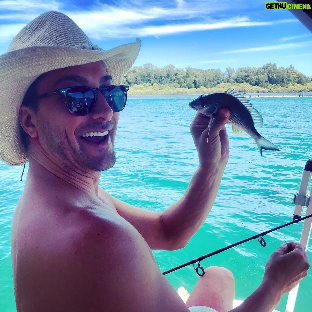 Daniel Lissing - 24.2K Likes - Great day on the blue #happiness #summer #family