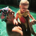 Daniel Lissing Instagram - Pool time with my very cute niece #summer #family Sydney, Australia