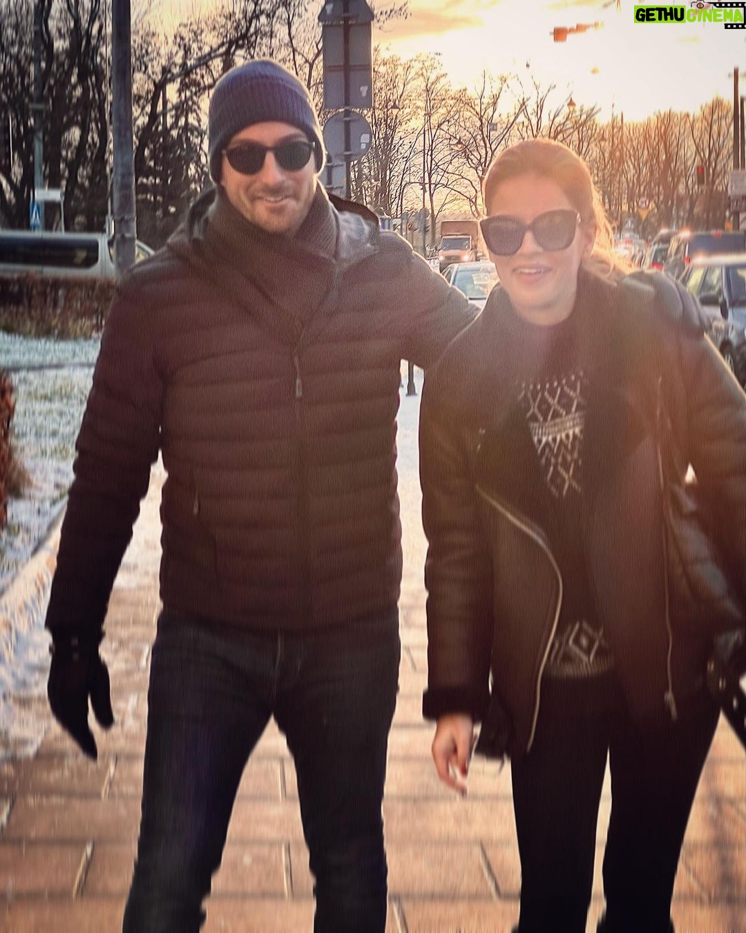 Daniel Lissing Instagram - On the cold, beautiful streets of Krakow… Kraków, Poland