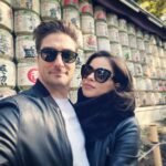 Daniel Lissing Instagram - We walked about 14km (8.7miles) to get to this temple in Tokyo. I prayed for more comfortable shoes... #japan #travel Meiji-Jingu Temple