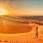 Daniel Padilla Instagram - Sounds of laughter shades of life are ringing Through my open ears inciting and inviting me Limitless undying love which shines around me like a million suns It calls me on and on across the universe Sahara Desert, Morocco