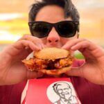 Daniel Padilla Instagram - Wrap your hands on our newest snack! Enjoy the savory flavors of the KFC Smoky BBQ Zinger Sandwich on the go! #SmokinGood