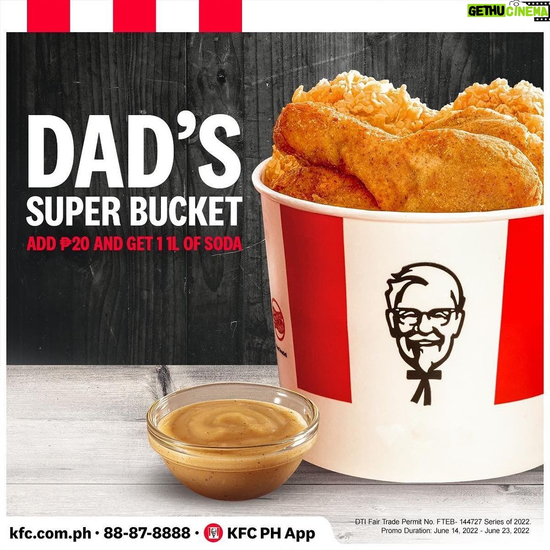Daniel Padilla Instagram - Happy Father’s Day! Tippin’ my KFC buckets off to all the super dads in the country. Let’s feast!