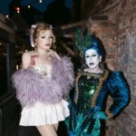 Daniel Wallace Instagram - Had a #lovelytime performing for @thefirehousemcr on Thursday!If you haven't been you really should!The space is so fabulous...The show is amazing....a runway...a catwalk...drag....i hear the food is delicious and i can highly recommend the spicey margarita's!(might have indulged) Here i am living my #peacock fantasy and being a big old attention seeking show off all in the name of the platty joobs!Wearing @lizziebiscuits and hair by @wigsbydaviddarby And i got to meet the lovely @dakota.schiffer 💙 Photo's by the uber talented @squxsh__ #Drag #Manchesterqueen #Jubilee #royalty The Firehouse