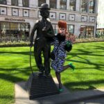 Daniel Wallace Instagram - Here are some pics from a few weeks ago of me hanging with all the legends in Leicester square and promoting @deathdropplay Wearing @lizziebiscuits and hair by @florencias_wigs 💚🖤 We only have two more weeks to go....and today we are joined by another legend @latriceroyale who is stepping into Summers heels once again and taking over from the glorious @jujubeeonline 💗 If you haven't seen it yet make sure to book your ticket soon and join us on Tuck island before the run finishes! #Westend #Drag #Theatre #Murder #westendwendy #leicestersquare #lovelytime❤️ Leicester Square, London
