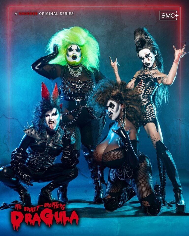 Daniel Wallace Instagram - Hell’s 4play is here to rock your world 🩸🖤 “Stream the Boulet Brothers’ Dragula Season 5 on Shudder and AMC+! New episodes every Monday Night.” @bouletbrothersdragula @bouletbrothers @shudder @amcplus Los Angeles, California