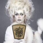 Daniel Wallace Instagram – A Haunting beauty
Haunted Hotel Floorshow
Welcome to The hotel California….such a lovely place….such a lovely place….
Hair  blast and shattered skull by @florencias_wigs 🤍
Gown by @liquorice_original ❤
Dyed and splattered by myself with additional stonework by @lourobs 🖤
Corsetry by @misty_couture 🩸
Picture by the uber talents of @Faketrash 👻
Additional picture of the back of the dress (for allll the gorey details)and a vid of the wig back cos otherwise you’d never see it…and it does look good dunnit?!
Stream the Boulet Brothers’ Dragula Season 5 on Shudder and AMC+! New episodes every Monday Night.”

@bouletbrothersdragula @bouletbrothers @shudder @amcplus
#ghost #horror #hauntedhotel