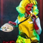 Daniel Wallace Instagram – Trash Can kids
ANNA BANANA 🍌 
She is serving FACE this evening 💛
Muscle prosthetic by @ceridwen__xo 💛
Anna Face prosthetic by me (with help from @florencias_wigs) 🖤
Wig by @florencias_wigs 💛
Dress by @liquorice_black 🖤
Earrings and name badge by @shopfairlyodd 💛
Picture by @faketrashstudio 🖤
Stream the Boulet Brothers’ Dragula Season 5 on Shudder and AMC+! New episodes every Tuesday.”
@bouletbrothersdragula @bouletbrothers @shudder @amcplus Los Angeles, California