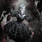 Daniel Wallace Instagram – ‘What is normal for the spider is chaos to the fly…’
Did this shoot of my black widow spider number with @neilnezkendall the other week….absolute dream shoot,Like a gothic fairytale.
Just look at the hair made by the exceptionally talented @florencias_wigs 🕷
And the dress by the creative powerhouse @lizziebiscuits 🕸
Snapped by the genius that is @neilnezkendall 🖤
#Spider #blackwidow #timburton #gothic #manchesterqueens #Drag #fairytale #Woods Chester, Cheshire