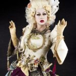 Daniel Wallace Instagram – A closer look at the ghostly lady….wearing everything but the kitchen sink.Think Miss Havisham meets beauty and the beast(with a smidge of the crazy garbage lady from Labyrinth)Wearing a @lizziebiscuits original
With hair by @wigsbydaviddarby 
Additinal furniture collected over my many years
Shot by @faketrashstudio 
At @islingtonmill 💗 Islington Mill