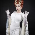 Daniel Wallace Instagram – A final shot of The Bride cos tryptych innit and it makes my insta look pretty!
Hair by @florencias_wigs 
Photo by @faketrashstudio 🖤