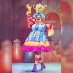 Daniel Wallace Instagram – And now for some Christmas content….slightly different to my usual drag and my recent adventures on @bouletbrothersdragula im currently starring and having a fabulous time over in Aladdin in Pantoland!(@marinatheatre @phapanto )
I love doing panto every year!It’s such a fabulous tradition and art form and a great distraction from the craziness of reality TV and the Internet commentary and discourse that comes as part of the package.
Here I am giving my best Twankey!She is a joy to play…fun fact Twankey gained her name from Twankey tea(a slightly inferior and cheaper cut of tealeaves)Hence why upon my entrance I am balancing a teapot on my head!just 8 more shows to go…well we’ll have to do it again then won’t we?!

 Photo by @fourthwallphotographyuk 
Wearing a fabulous @tam.walsh Marina Theatre – Lowestoft