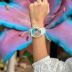 Daniela Pantano Instagram - 💜Amor x mi @swatch_ar 💜 #fleetinglyiceblue #swatch ( tuve al mejor fotógrafo del mundo ❤️💕) Swatch