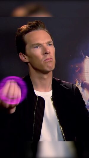 Daniele Rizzo Instagram - Benedict Cumberbatch learning from Sicilian Doctor Strange
