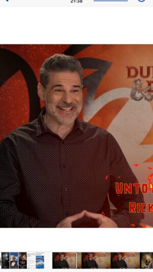Daniele Rizzo Instagram - Rick Kavanian ist Untoter 1,2,3,4,5 @paramount_pictures_germany @paramountplusde  @dungeonsanddragonsmovie @rick_kavanian