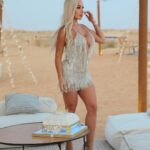 Daniella Chávez Instagram – Cumpleaños en el Desierto de Dubai 🐫🌵 Una celebración distinta para la mejor influencer en #Dubai Sonara