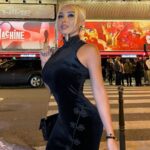 Daniella Chávez Instagram - Moulin Rouge♥️ @NovaMen by @FashionNova Dress♥️ Le Moulin Rouge (Officiel)