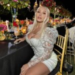 Daniella Chávez Instagram - La Dolce Vita🍷 @NovaMen by @FashionNova 🤍 dónde está mi Novio? 👰🏼‍♀️