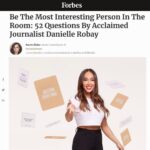 Danielle Robay Instagram - There’s a reason some of the most revolutionary American companies were founded on the value of QUESTIONS 💡. Eric Schmidt, the former CEO of Google, said, “We run this company on questions, not answers.” Apple trains its Genius Bar experts on the Socratic method (dialogue based on asking and answering questions to stimulate critical thinking). QUESTIONS are a game • changer. 💋Huge thank you to @alwayskarin for such a beautifully written + sincere write up. You are an expert storyteller!