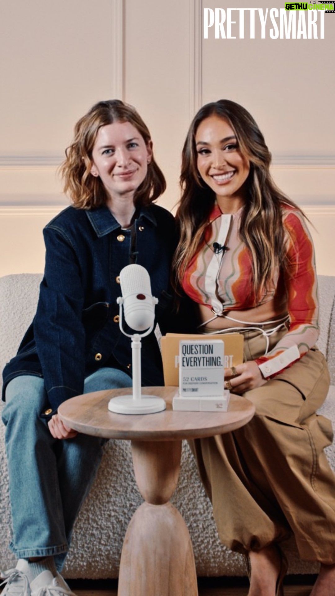 Danielle Robay Instagram - TEENAGE GIRLS have ignited almost every social movement in America. Why? @matkahn award-winning writer and editor joins PRETTYSMART to talk all about her new book Young and Restless. This was such an inspired conversation + I’m excited to share it with you 💖. New York, New York