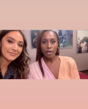 Danielle Robay Instagram - Smart Looks Good On You 💡💋 
swipe for proof → @theestallion @issarae @saweetie