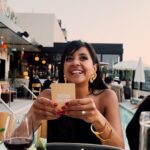 Danielle Robay Instagram – (Swipe to the end for 🎵) One of the best parts of getting older is my friendships with womxn (old + new) have gotten so much more profound. Less time // a higher bar. Only people that really fill you up! @cuyana (founders @kggallardo + @shilparshah) threw a dinner FULL of friendship, conversation and warmth ✨ Los Angeles, California