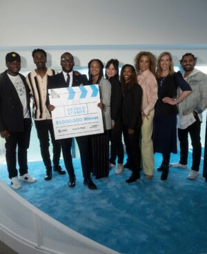Danielle Robay Instagram - Tribeca Festival and @ATT have become known, each June, for celebrating artists with something to say.  In partnership, they created an amazing program called AT&T Untold Stories— each year, they award $1 million dollars, mentorship, and distribution support to systemically underrepresented filmmakers to produce their films. 

This year, David Fortune won for his film concept Color Book. Next year his debut feature film will premiere at Tribeca!  To see someone’s life change in front of you is pretty special ✨.

S/O to the amazing judges panel: @derekluke @itsmomcrae @michaelmichelelegit AT&T’s  Kellyn Smith Kenny and @nardeepthoughts 

Art is a community experience…Connect Stories • Change Perspectives. #ATTUntoldStories #AttInfluencer #Tribeca2023