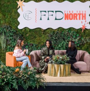 Danielle Robay Instagram - @thefemalefoundercollective keynote last week was ✨✨. I was in conversation with @WinnieHarlow, founder of @cayskin + CEO @karenbarner1 (fellow Chicagoan!)

Winnie is 1 of under 100 black female founders who’s raised over $1m in funding ($4.1m), a remarkable feat (and also an upsetting statistic worth noting and changing). Discovered on ANTM, internationally recognized as a supermodel her life in many ways seems like it was sprinkled with gold dust. But it’s deeper than that + here was my takeaway from our conversation: 𝗦𝗵𝗲 𝗱𝗼𝗲𝘀𝗻’𝘁 𝘀𝗲𝗲 𝗡𝗢 𝗮𝘀 𝗮 𝗯𝗮𝗿𝗿𝗶𝗰𝗮𝗱𝗲, 𝘀𝗵𝗲 𝘀𝗲𝗲𝘀 𝗡𝗢 𝗮𝘀 𝗡𝗘𝗫𝗧 𝗢𝗣𝗧𝗜𝗢𝗡.

•When Winnie was diagnosed with vitiligo some of her family members would point to a new spot on her back, or kids at school would bully her. Her grandmother said, NO, you’re beautiful and blessed and 
you will live as such. She has 😊.
•Winnie tried out for the VS fashion show. They said NO. She came back to audition the next year, and that show became a tentpole moment in her career. 
•Winnie applied for a job at Sephora at 16. They said NO. @cayskin is launching in Sephora Canada next week + she will be having an event at the same Sephora that turned her down.

Half the battle is believing you can. The other half is executing. And that means not taking NO for an answer; it simply means NEXT OPTION. 

Swipe to the last slide for some ✨ 📚 from Winnie