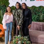 Danielle Robay Instagram - @thefemalefoundercollective keynote last week was ✨✨. I was in conversation with @WinnieHarlow, founder of @cayskin + CEO @karenbarner1 (fellow Chicagoan!) Winnie is 1 of under 100 black female founders who’s raised over $1m in funding ($4.1m), a remarkable feat (and also an upsetting statistic worth noting and changing). Discovered on ANTM, internationally recognized as a supermodel her life in many ways seems like it was sprinkled with gold dust. But it’s deeper than that + here was my takeaway from our conversation: 𝗦𝗵𝗲 𝗱𝗼𝗲𝘀𝗻’𝘁 𝘀𝗲𝗲 𝗡𝗢 𝗮𝘀 𝗮 𝗯𝗮𝗿𝗿𝗶𝗰𝗮𝗱𝗲, 𝘀𝗵𝗲 𝘀𝗲𝗲𝘀 𝗡𝗢 𝗮𝘀 𝗡𝗘𝗫𝗧 𝗢𝗣𝗧𝗜𝗢𝗡. •When Winnie was diagnosed with vitiligo some of her family members would point to a new spot on her back, or kids at school would bully her. Her grandmother said, NO, you’re beautiful and blessed and you will live as such. She has 😊. •Winnie tried out for the VS fashion show. They said NO. She came back to audition the next year, and that show became a tentpole moment in her career. •Winnie applied for a job at Sephora at 16. They said NO. @cayskin is launching in Sephora Canada next week + she will be having an event at the same Sephora that turned her down. Half the battle is believing you can. The other half is executing. And that means not taking NO for an answer; it simply means NEXT OPTION. Swipe to the last slide for some ✨ 📚 from Winnie Rolling Greens Dtla