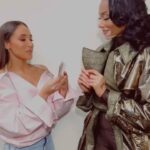 Danielle Robay Instagram - @thefemalefoundercollective keynote last week was ✨✨. I was in conversation with @WinnieHarlow, founder of @cayskin + CEO @karenbarner1 (fellow Chicagoan!) Winnie is 1 of under 100 black female founders who’s raised over $1m in funding ($4.1m), a remarkable feat (and also an upsetting statistic worth noting and changing). Discovered on ANTM, internationally recognized as a supermodel her life in many ways seems like it was sprinkled with gold dust. But it’s deeper than that + here was my takeaway from our conversation: 𝗦𝗵𝗲 𝗱𝗼𝗲𝘀𝗻’𝘁 𝘀𝗲𝗲 𝗡𝗢 𝗮𝘀 𝗮 𝗯𝗮𝗿𝗿𝗶𝗰𝗮𝗱𝗲, 𝘀𝗵𝗲 𝘀𝗲𝗲𝘀 𝗡𝗢 𝗮𝘀 𝗡𝗘𝗫𝗧 𝗢𝗣𝗧𝗜𝗢𝗡. •When Winnie was diagnosed with vitiligo some of her family members would point to a new spot on her back, or kids at school would bully her. Her grandmother said, NO, you’re beautiful and blessed and you will live as such. She has 😊. •Winnie tried out for the VS fashion show. They said NO. She came back to audition the next year, and that show became a tentpole moment in her career. •Winnie applied for a job at Sephora at 16. They said NO. @cayskin is launching in Sephora Canada next week + she will be having an event at the same Sephora that turned her down. Half the battle is believing you can. The other half is executing. And that means not taking NO for an answer; it simply means NEXT OPTION. Swipe to the last slide for some ✨ 📚 from Winnie Rolling Greens Dtla